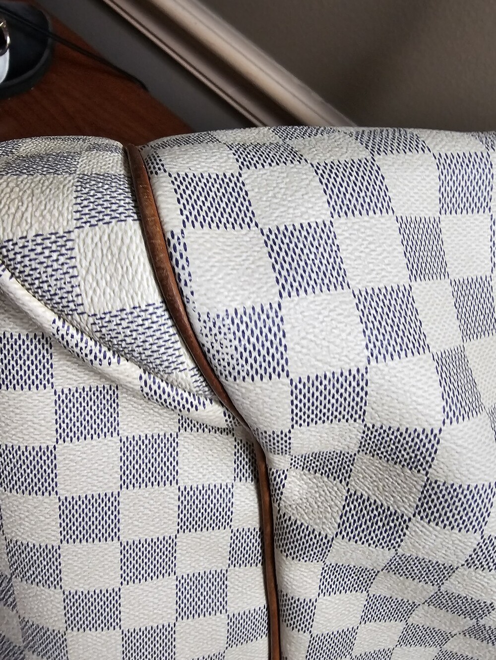 Auth Louis Vuitton Totally GM azur shoulder totes bag - Picture 8 of 15